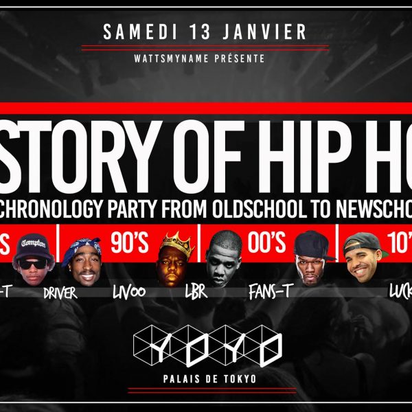 History of Hip-Hop au YOYO – Palais de Tokyo